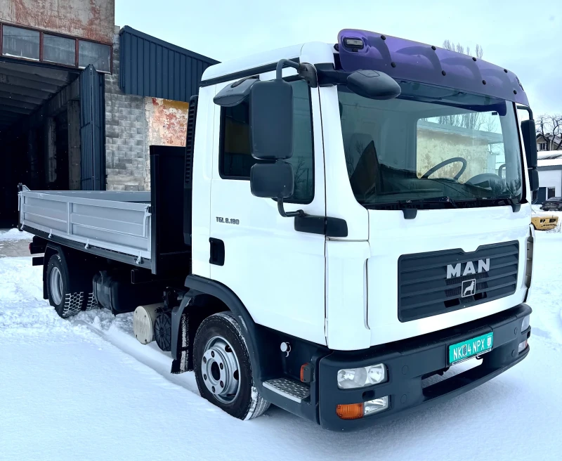 Man Tgl Тристранен Самосвал, снимка 2 - Камиони - 53327881