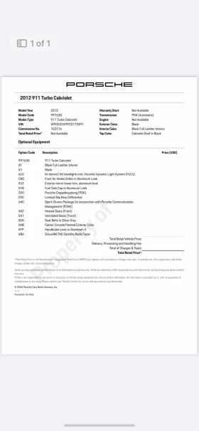 Porsche 911 TURBO CABRIOLET * ПОДГРЕВИ* ОБДУХВАНЕ* КАМЕРА*  - 62490 € / 122219.82 лв. - 67213851 10