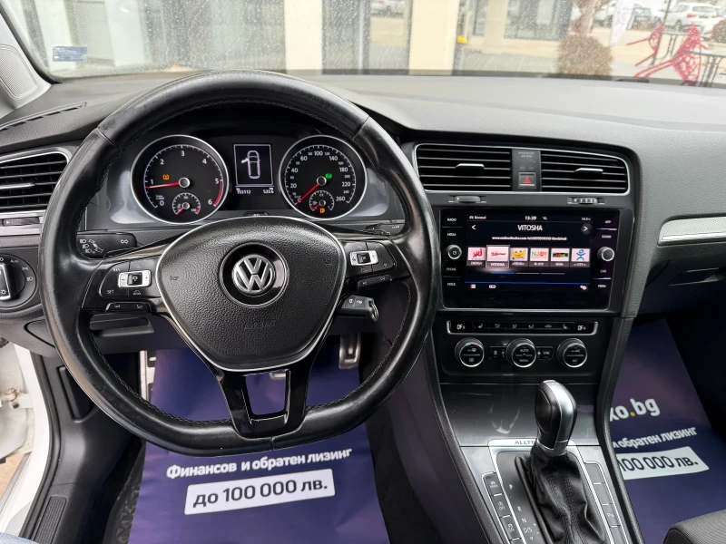 VW Alltrack GOLF 7.5 Дистроник/Камера/Подгрев/Лед Фарове, снимка 15 - Автомобили и джипове - 49465284