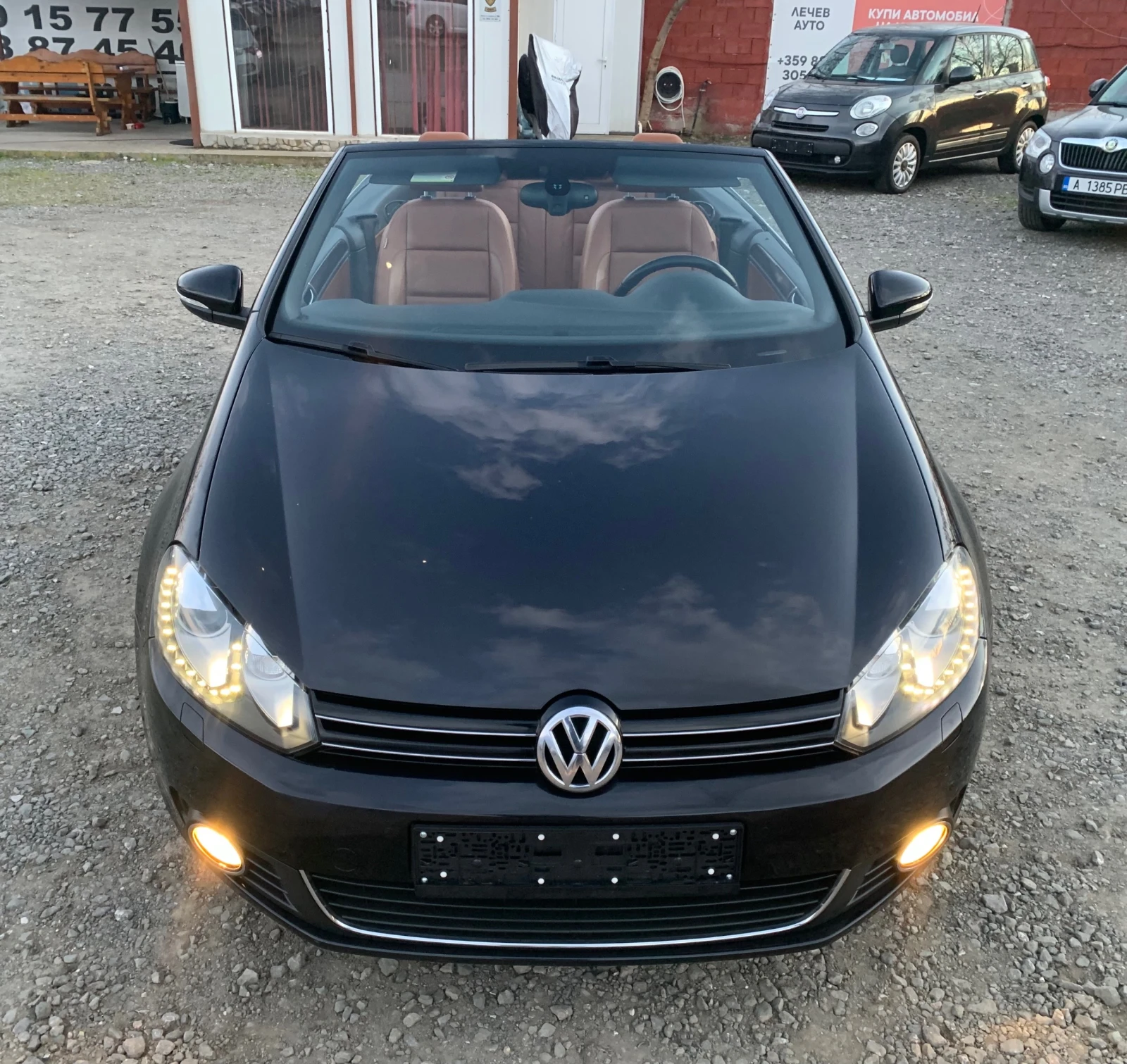 VW Golf VI Restyling Cabriolet  1.6TDi 105к.с EURO 5B - изображение 7