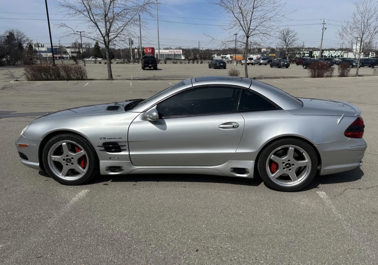 Mercedes-Benz SL 55 AMG Renntech * Сервизна История * Carfax * Авто Кредит, снимка 8 - Автомобили и джипове - 53981920