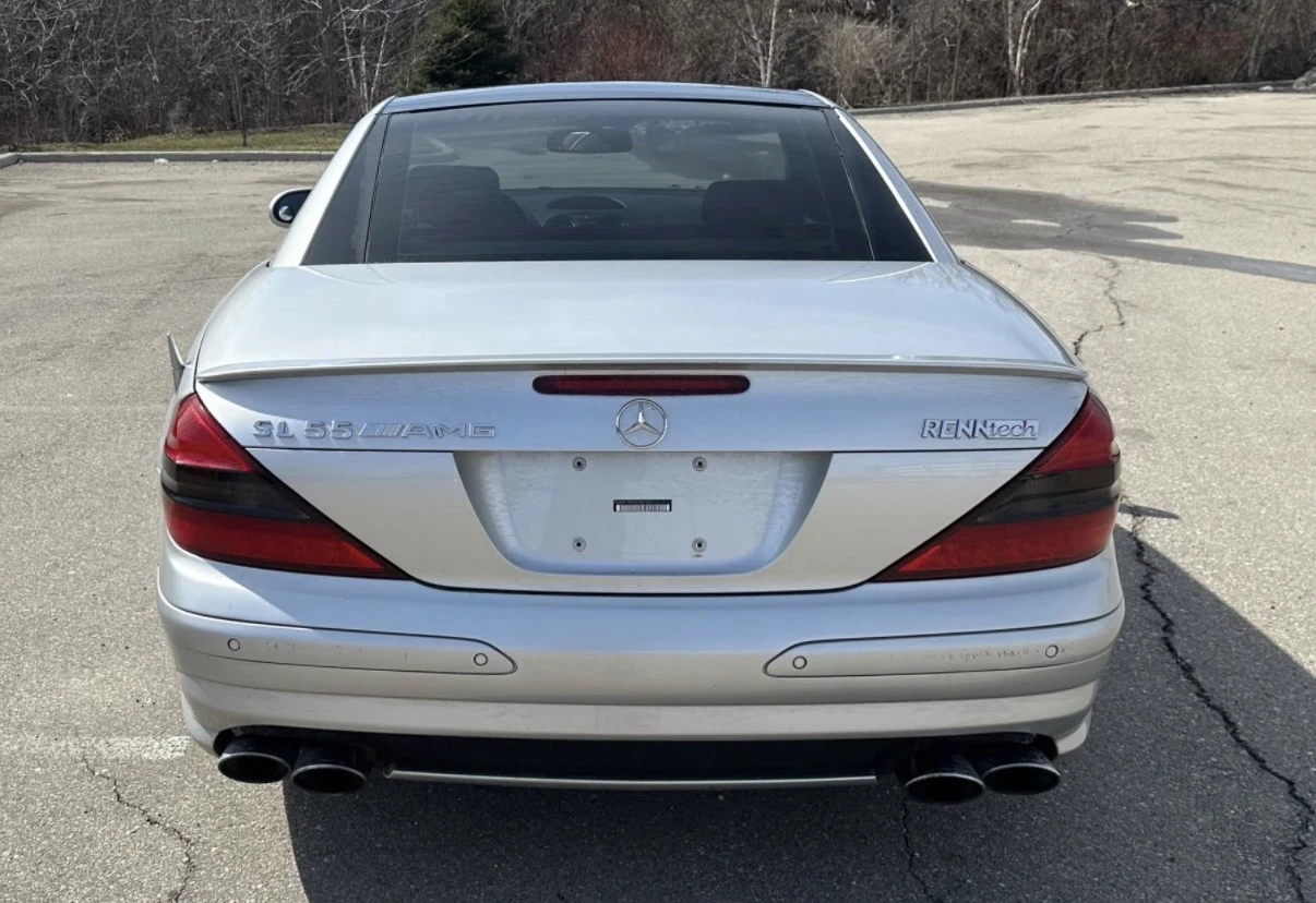 Mercedes-Benz SL 55 AMG Renntech * Сервизна История * Carfax * Авто Кредит, снимка 6 - Автомобили и джипове - 53981920