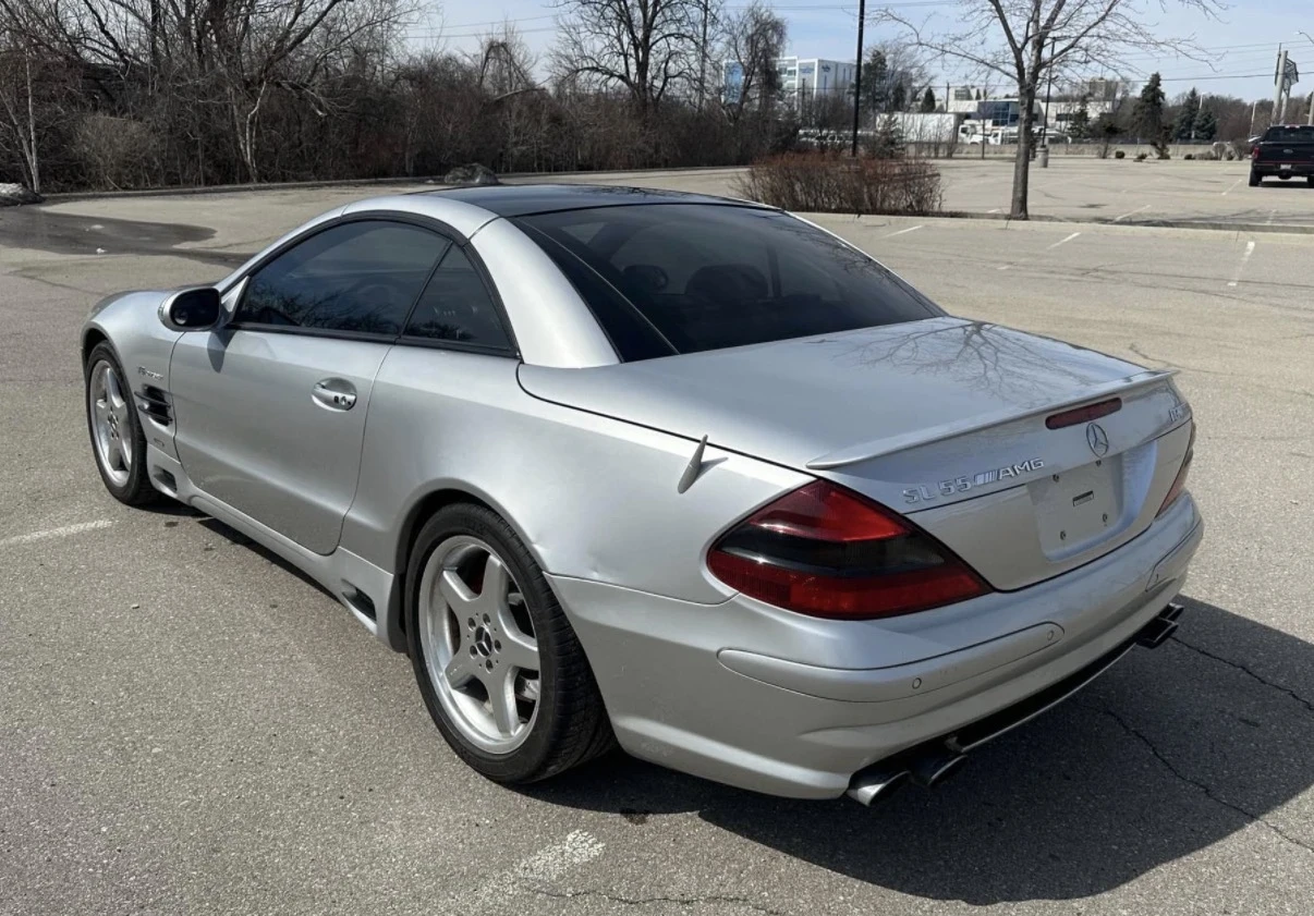 Mercedes-Benz SL 55 AMG Renntech * Сервизна История * Carfax * Авто Кредит, снимка 7 - Автомобили и джипове - 53981920