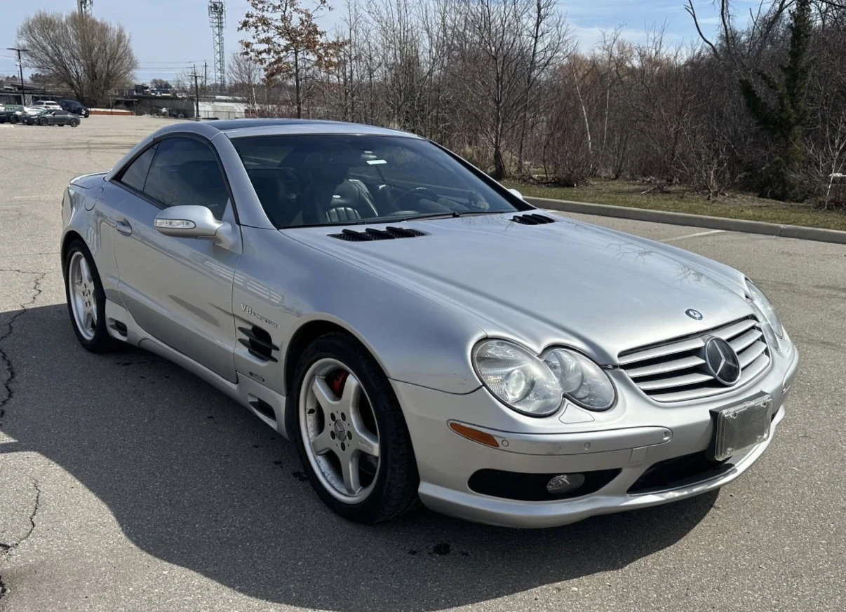 Mercedes-Benz SL 55 AMG Renntech * Сервизна История * Carfax * Авто Кредит, снимка 3 - Автомобили и джипове - 53981920