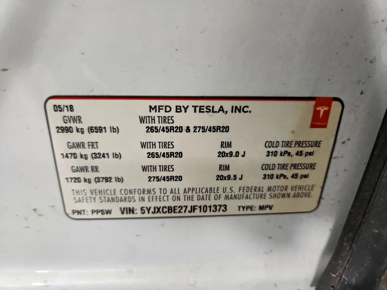 Tesla Model X 75D AWD, снимка 13 - Автомобили и джипове - 54169667