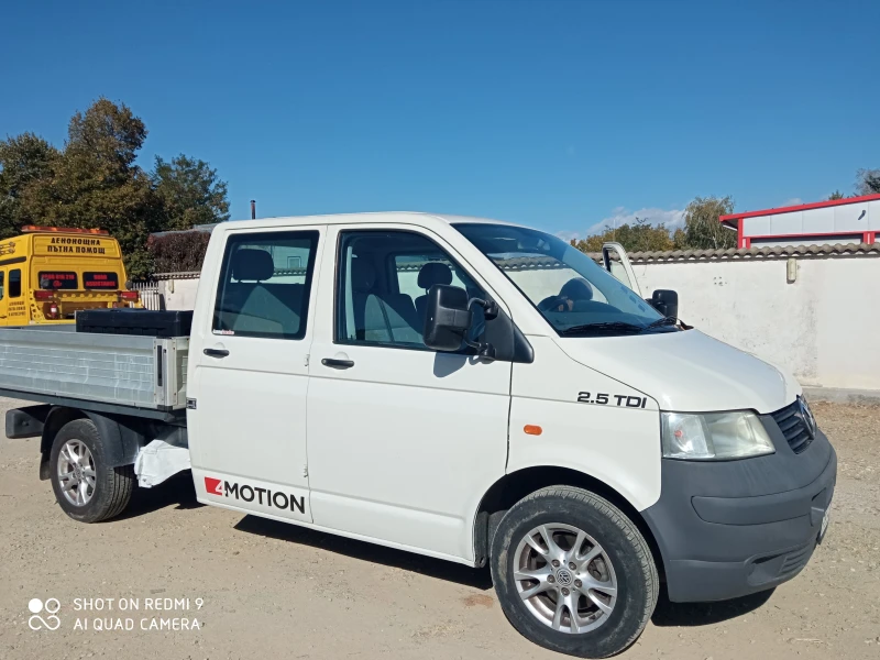 VW T5 DOCA 2500TDI 4MOUTION, снимка 1 - Бусове и автобуси - 47647615