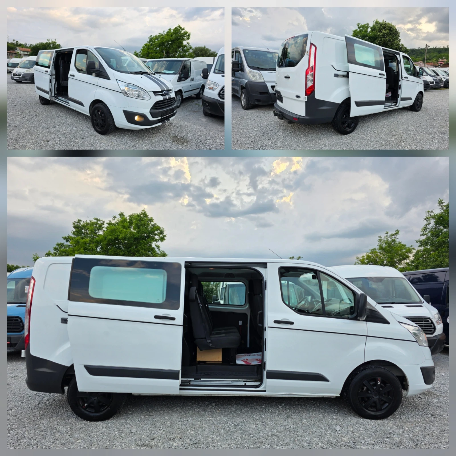 Ford Transit Custom 2.2 Евро5  125к.с. Дълга база - изображение 7