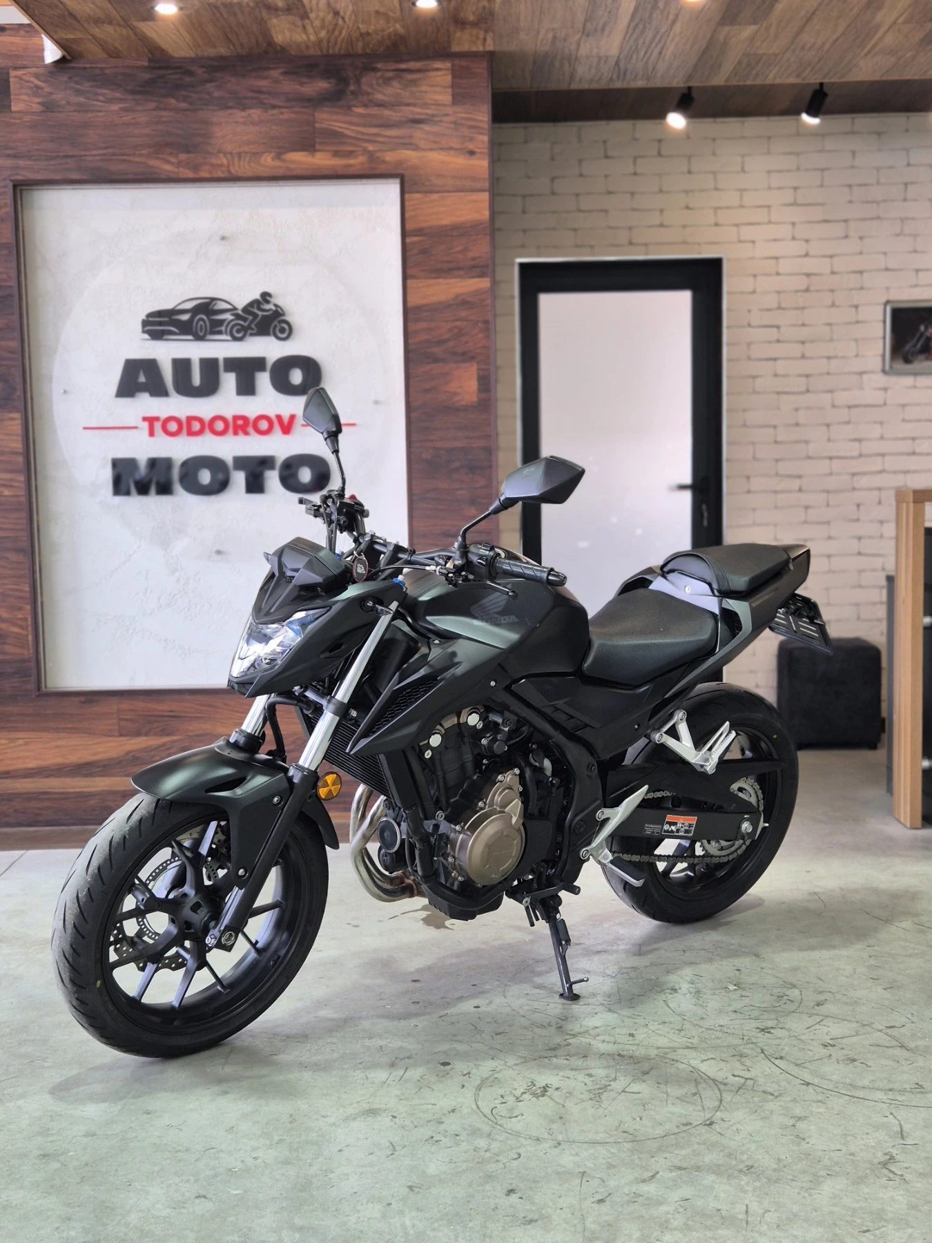 Honda Cb 500 FA ABS кат.A2 Нов внос от ШВЕЙЦАРИЯ!!!, снимка 3 - Мотоциклети и мототехника - 55219583