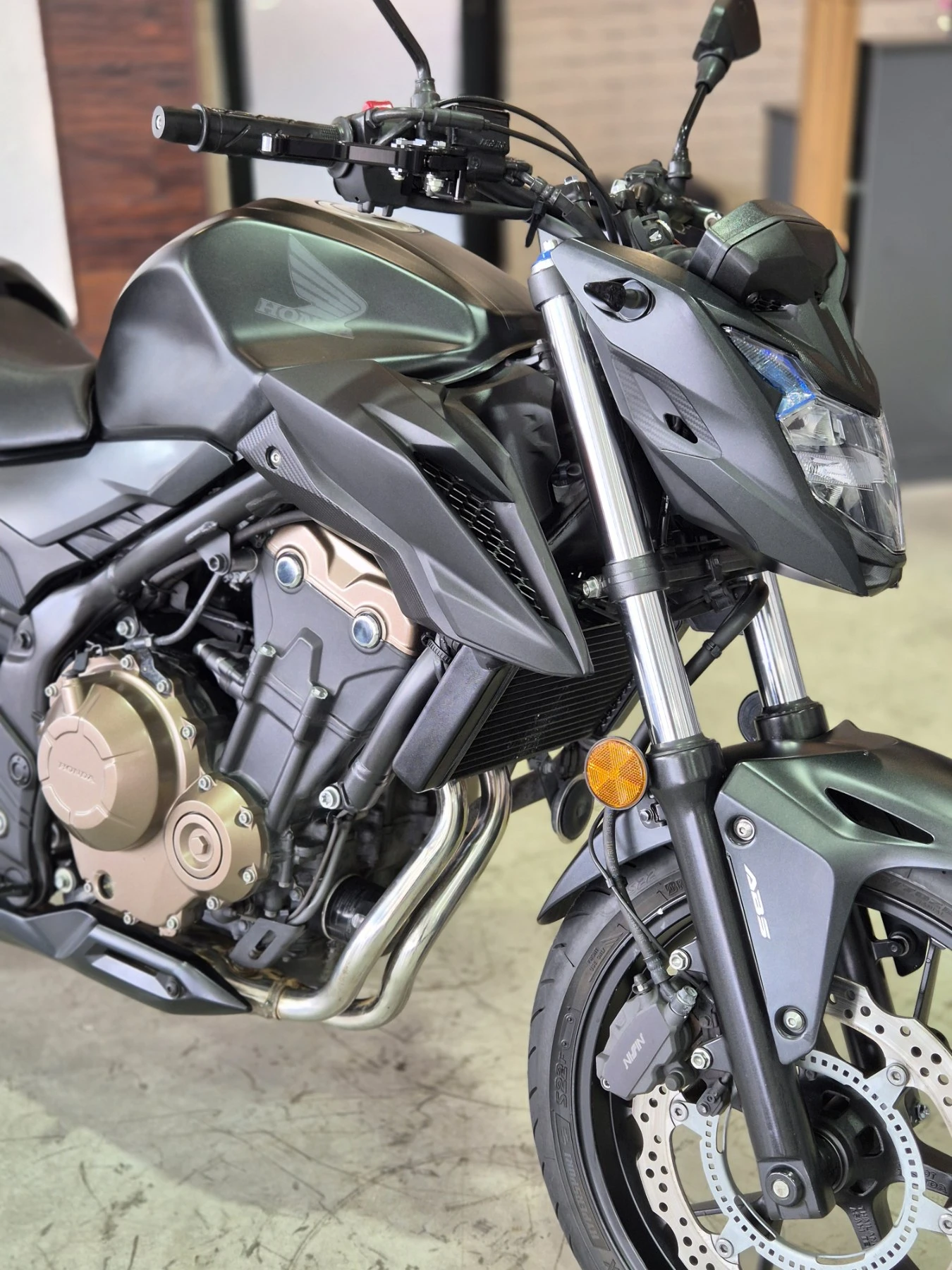 Honda Cb 500 FA ABS кат.A2 Нов внос от ШВЕЙЦАРИЯ!!!, снимка 9 - Мотоциклети и мототехника - 55219583