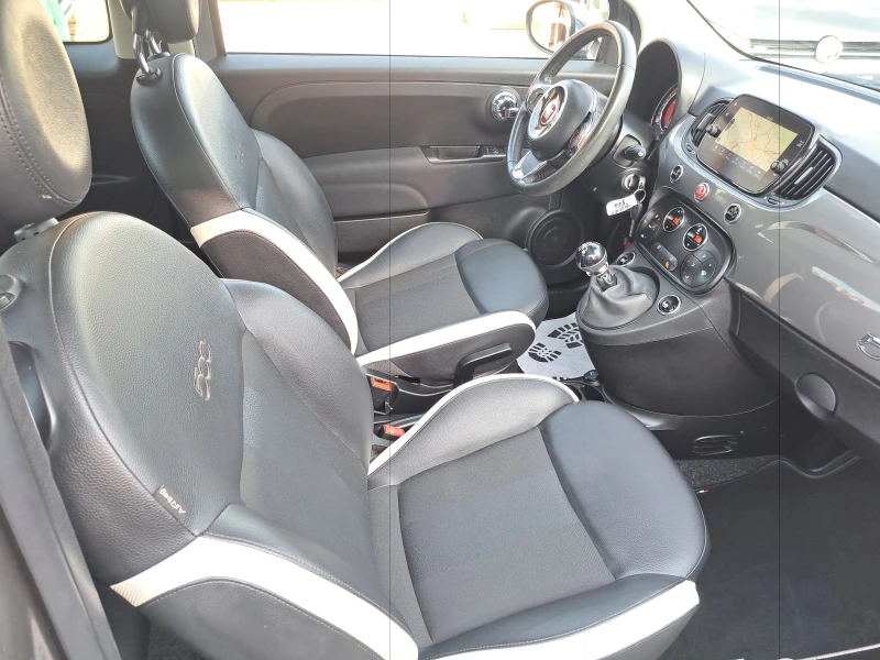 Fiat 500 1.2I-MIROR-PANORAMA-NAVI, снимка 9 - Автомобили и джипове - 52078604
