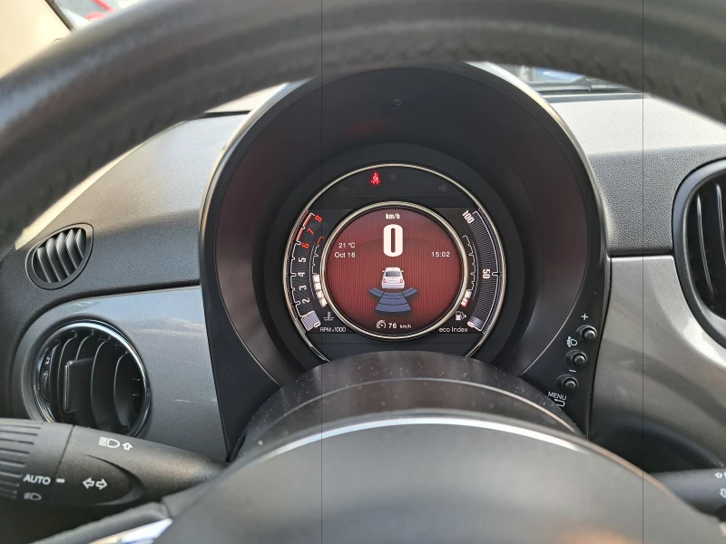 Fiat 500 1.2I-MIROR-PANORAMA-NAVI, снимка 7 - Автомобили и джипове - 52078604