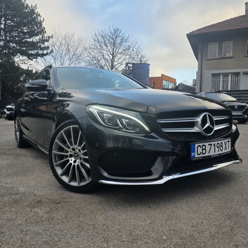 Mercedes-Benz C 220 d/4Matic/AMG Пакет/Airmatic/9G-Tronic, снимка 2 - Автомобили и джипове - 52753009