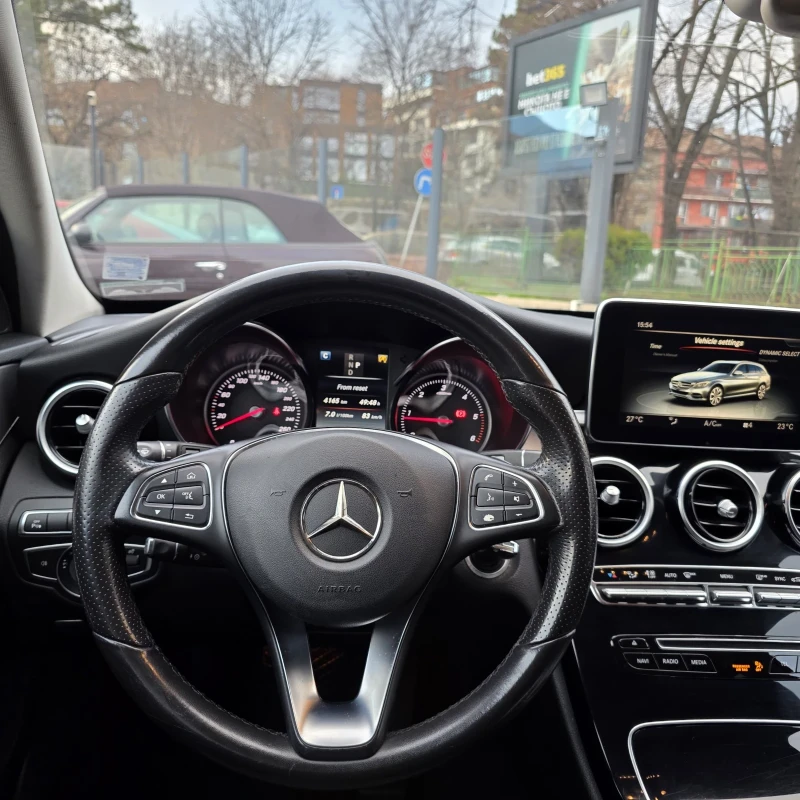 Mercedes-Benz C 220 d/4Matic/AMG Пакет/Airmatic/9G-Tronic, снимка 13 - Автомобили и джипове - 52753009