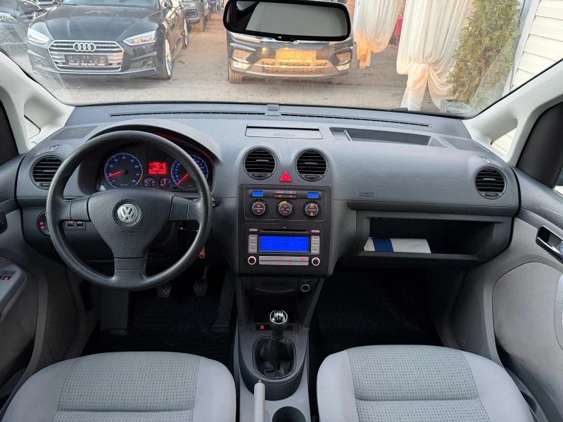 VW Caddy 2.0i EcoFuel (фабричен метан)ПЪЛНА ИСТОРИЯ В VW, снимка 9 - Автомобили и джипове - 52800037