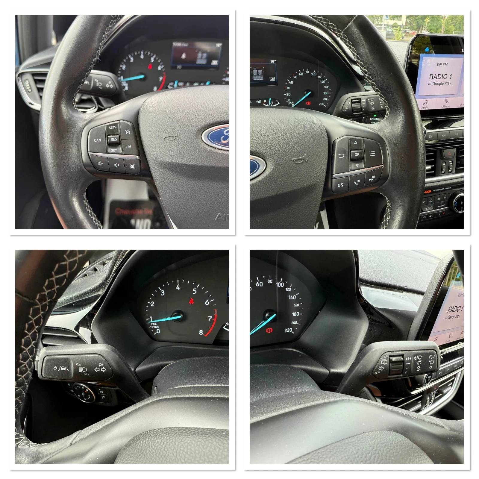 Ford Fiesta * 1.0ECOBOOST* HYBRID* FACELIFT* ПОДГРЕВ* КАМЕРА* , снимка 13 - Автомобили и джипове - 54665043