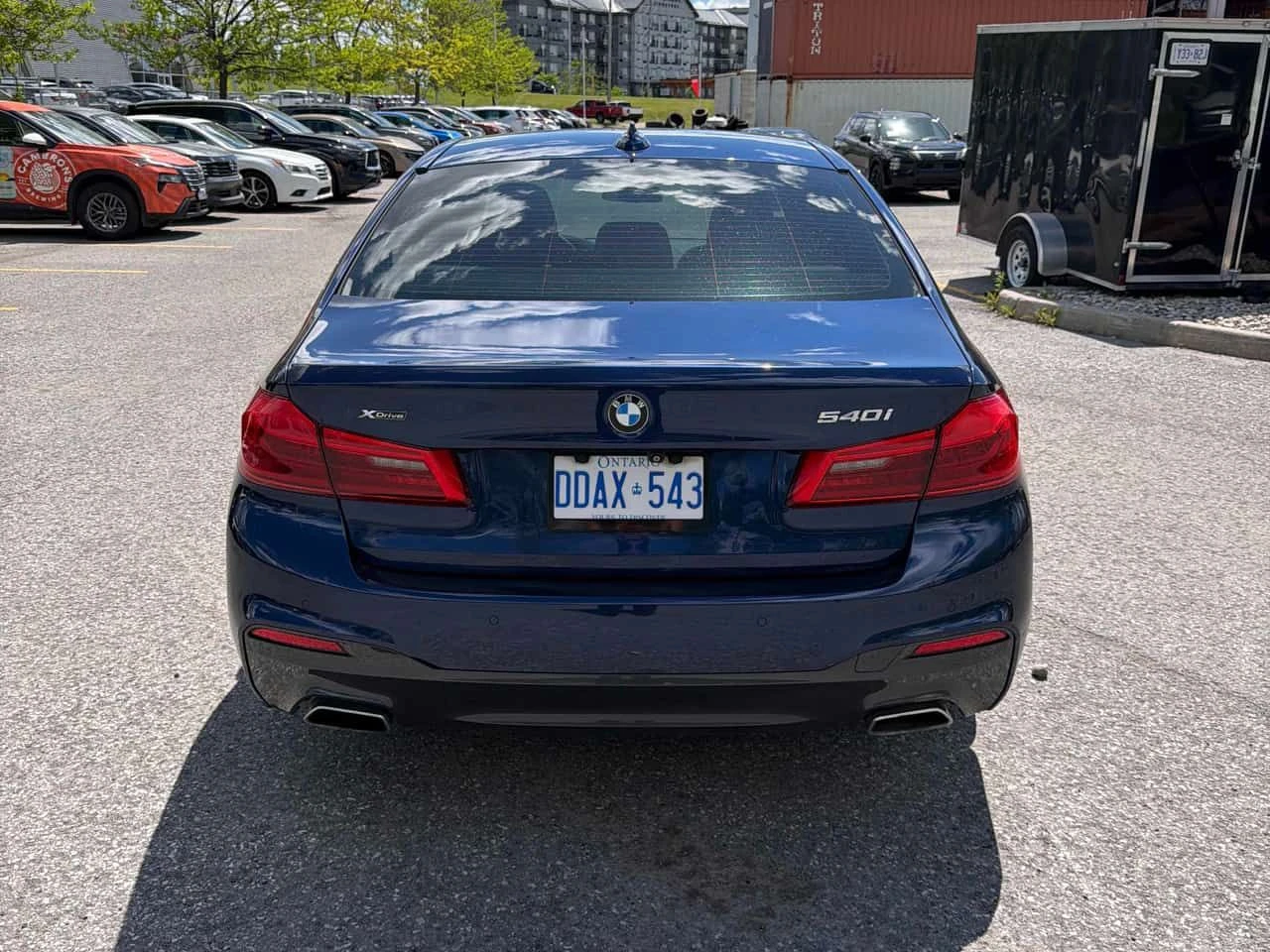BMW 540 * 540i xDrive * CARFAX * ЦЕНА ДО БГ, снимка 5 - Автомобили и джипове - 55562114