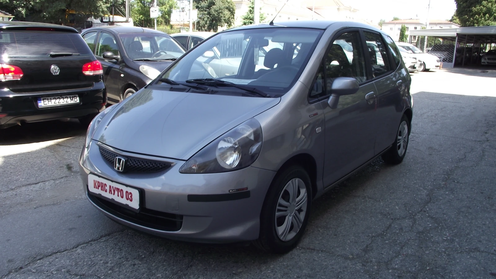 Honda Jazz 1.3.i.82.k.c.Газ.Бензин., снимка 7 - Автомобили и джипове - 55570346