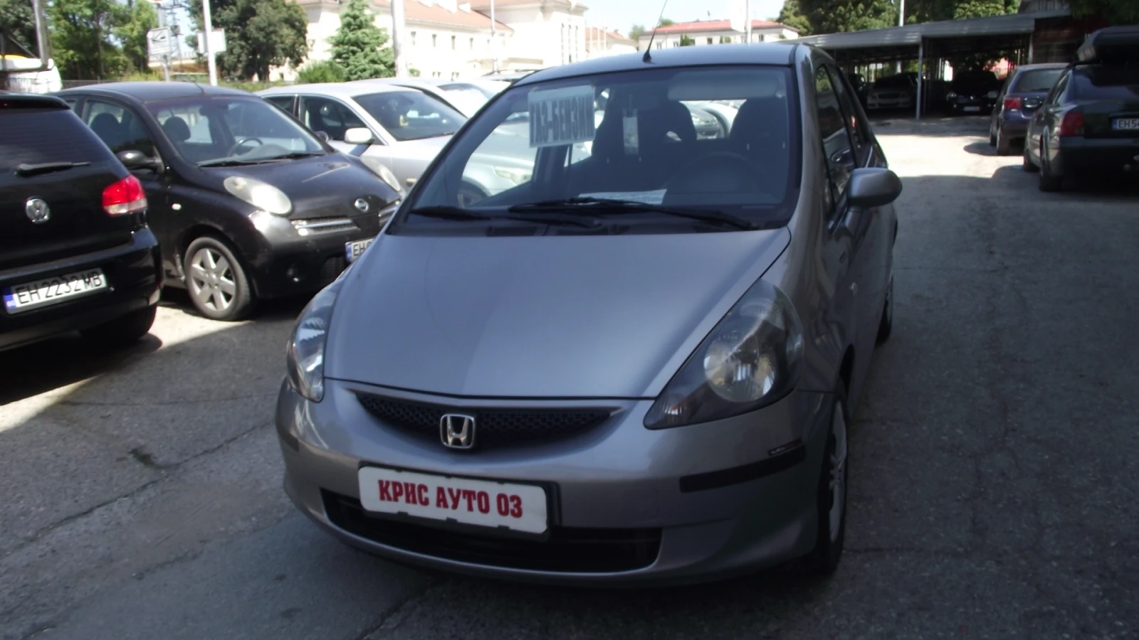 Honda Jazz 1.3.i.82.k.c.Газ.Бензин., снимка 8 - Автомобили и джипове - 55570346
