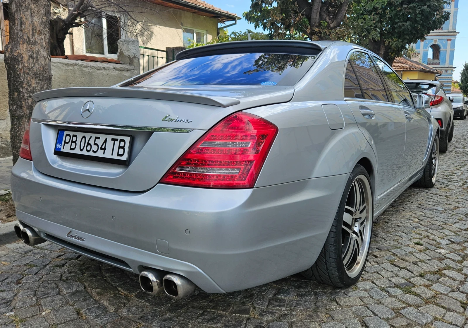 Mercedes-Benz S 550 Lorinser ГАЗ / 70хил км реални, снимка 5 - Автомобили и джипове - 55826455