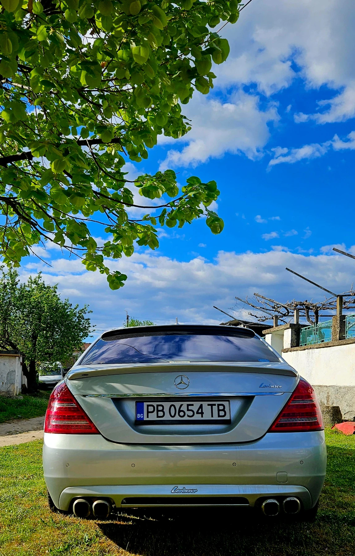 Mercedes-Benz S 550 Lorinser ГАЗ / 70хил км реални, снимка 4 - Автомобили и джипове - 55826455