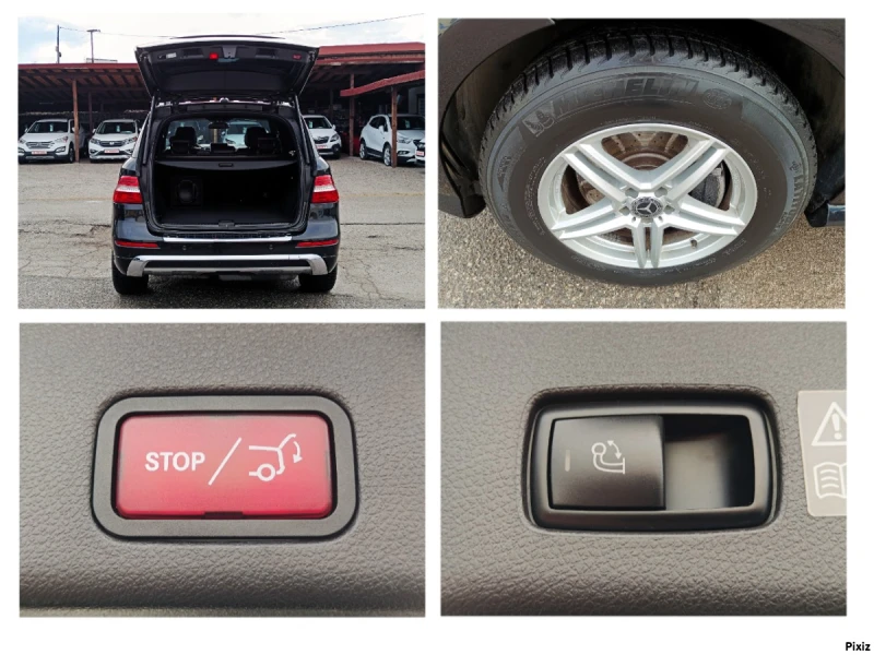 Mercedes-Benz ML 350 CDi* AMG* 4 Matic* NAVI* Distronic* Камера* , снимка 17 - Автомобили и джипове - 53286093