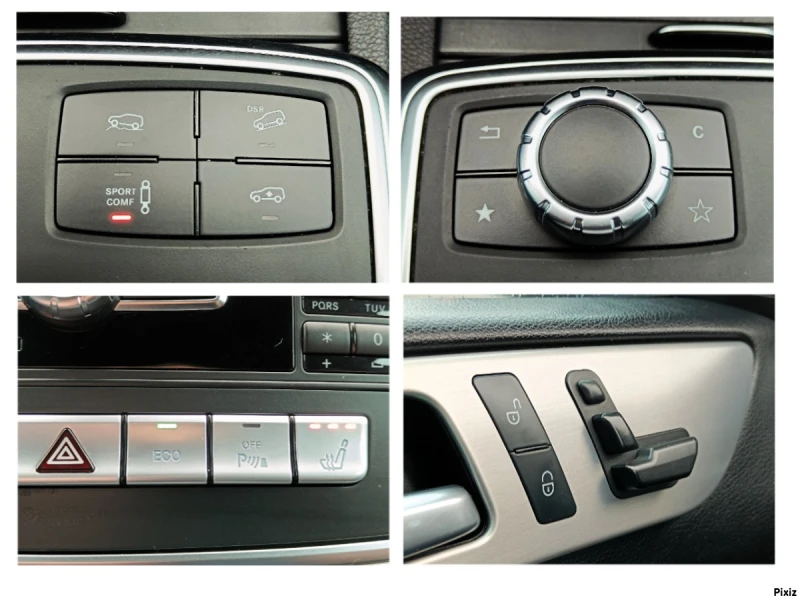 Mercedes-Benz ML 350 CDi* AMG* 4 Matic* NAVI* Distronic* Камера* , снимка 15 - Автомобили и джипове - 53286093