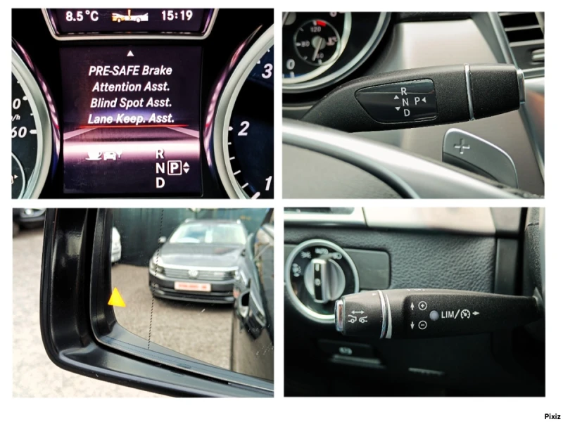 Mercedes-Benz ML 350 CDi* AMG* 4 Matic* NAVI* Distronic* Камера* , снимка 14 - Автомобили и джипове - 53286093