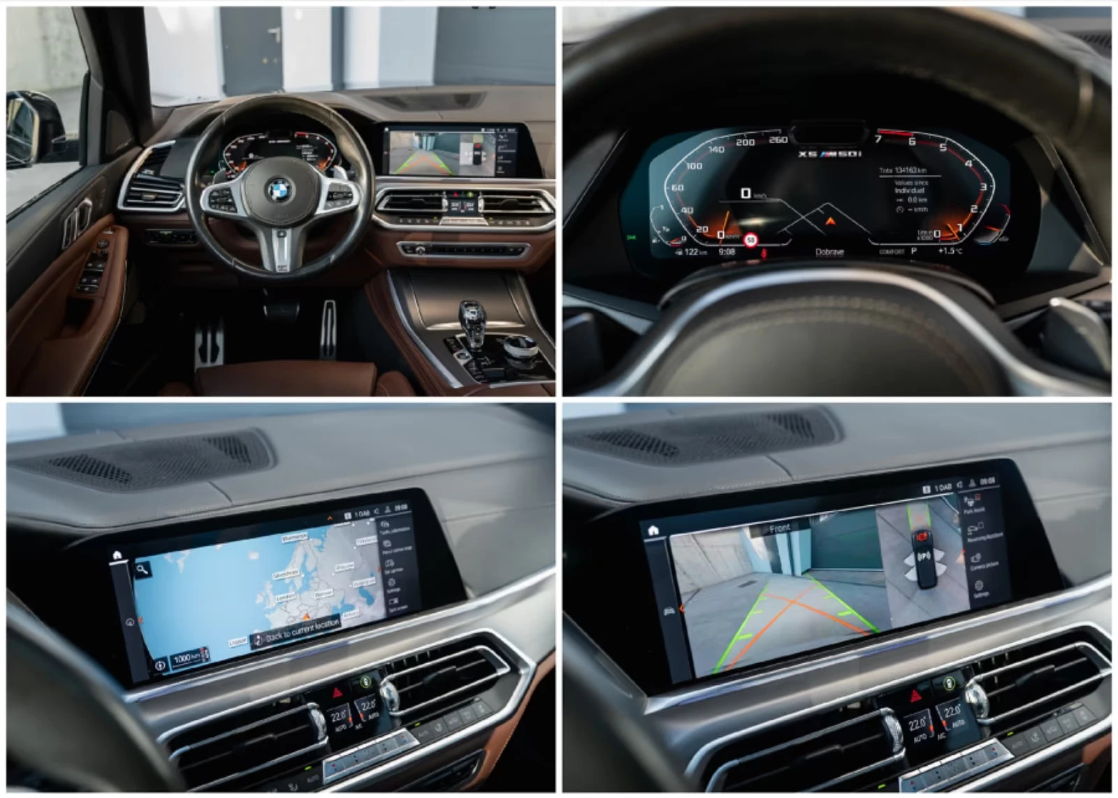 BMW X5 M50i/539HP/PANO/HUD/LASER/360/H&K/MEMO/612g - изображение 10