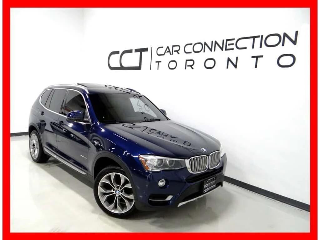 BMW X3 * 28I X DRIVE * NAVI/BACKUP CAM/LEATHER/SUNROOF/LO