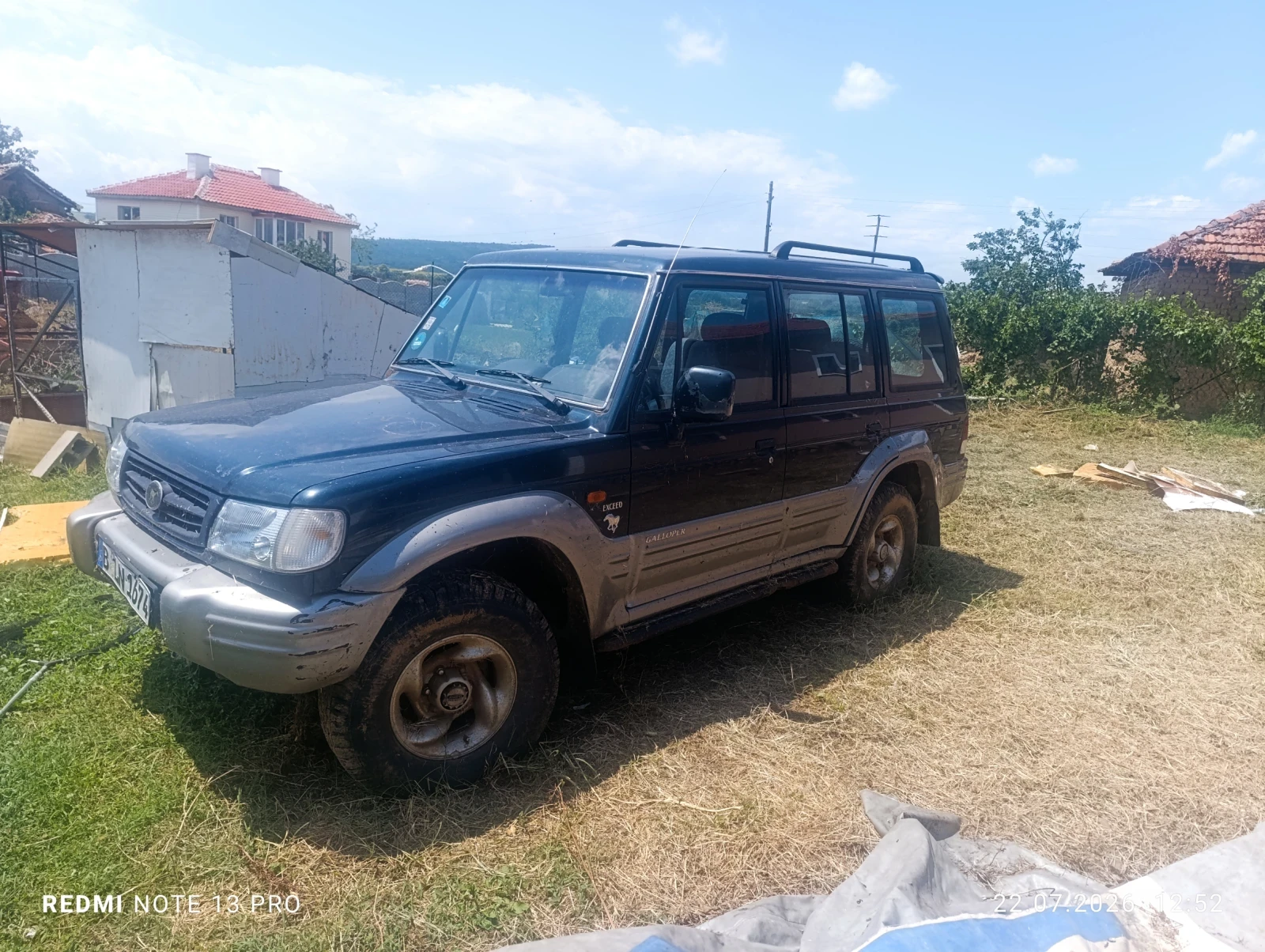 Hyundai Galloper Mitsubishi Pajero 