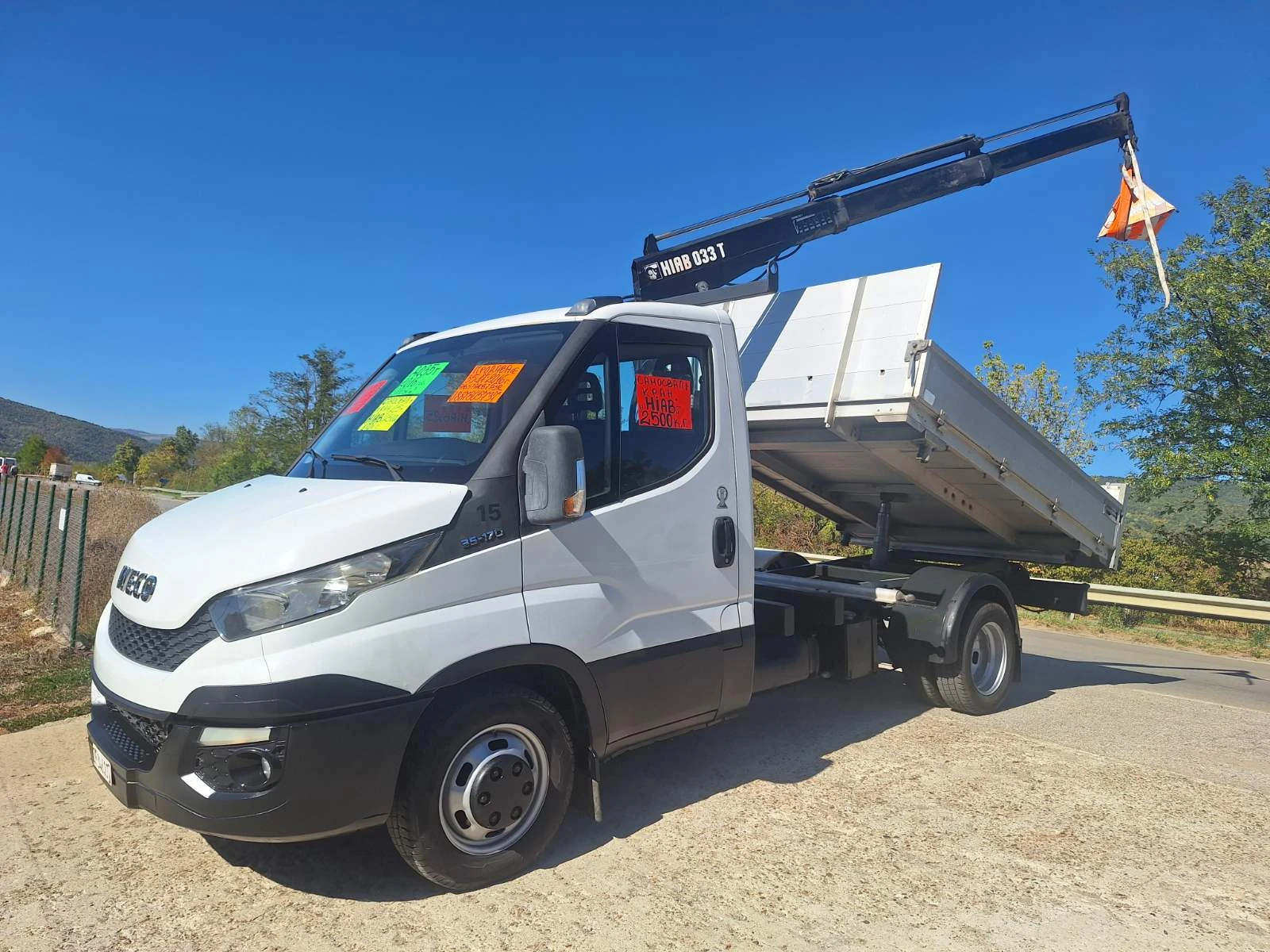 Iveco 35c17 3, 5  , HIAB-2500.6  | Mobile.bg   2