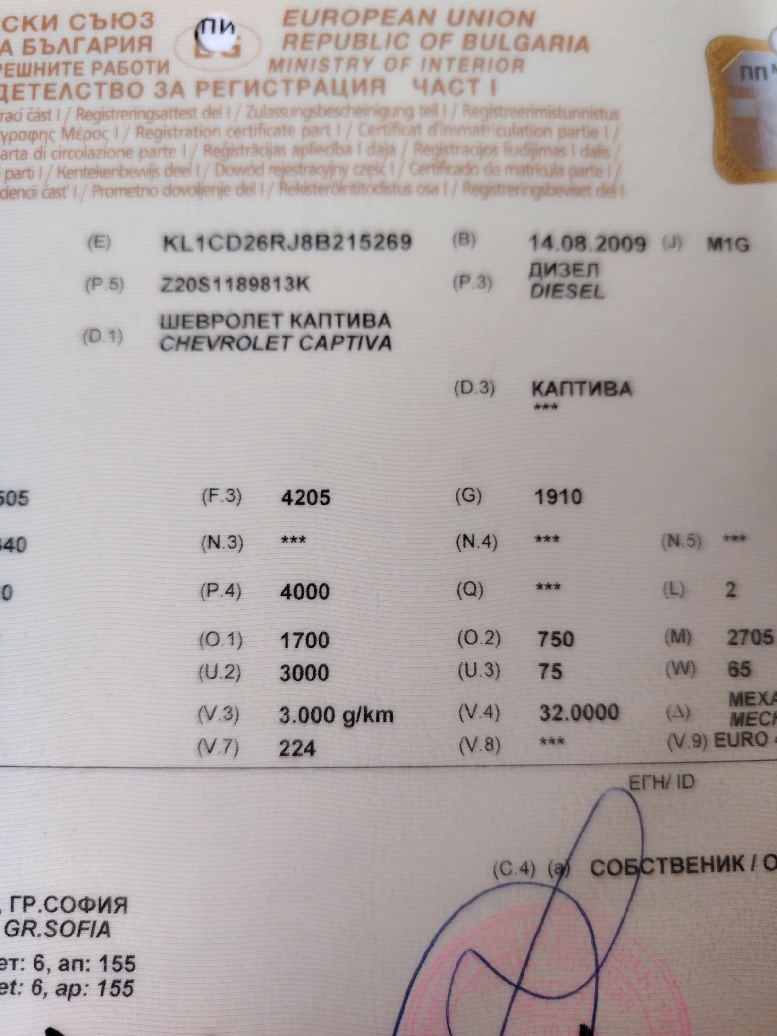 Z20S двигател за Шевролет, Каптива, Орландо, Круз, Лачети