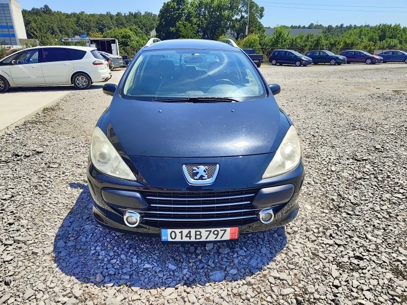 Peugeot 307 2.0 + КОЖА + ПАНОРАМА+ ГАЗ, снимка 2 - Автомобили и джипове - 46560140