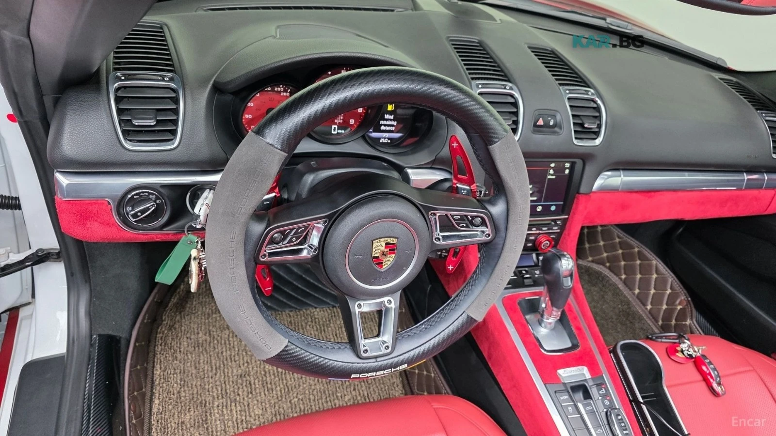 Porsche Boxster 2.7 981* КОЖА* ПОДГРЕВ* НАВИ* КАМЕРА, снимка 10 - Автомобили и джипове - 56198704