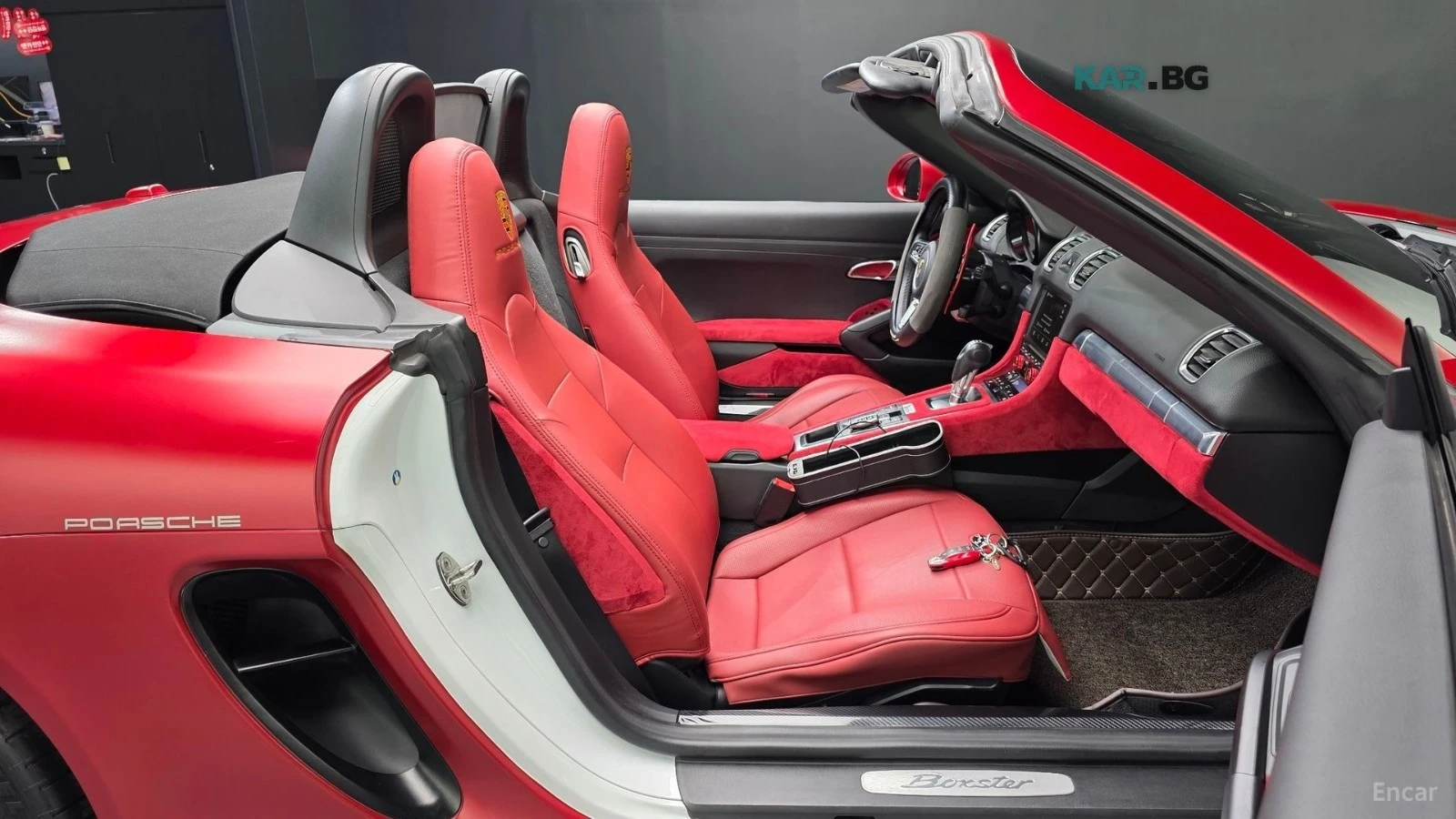Porsche Boxster 2.7 981* КОЖА* ПОДГРЕВ* НАВИ* КАМЕРА, снимка 17 - Автомобили и джипове - 56198704