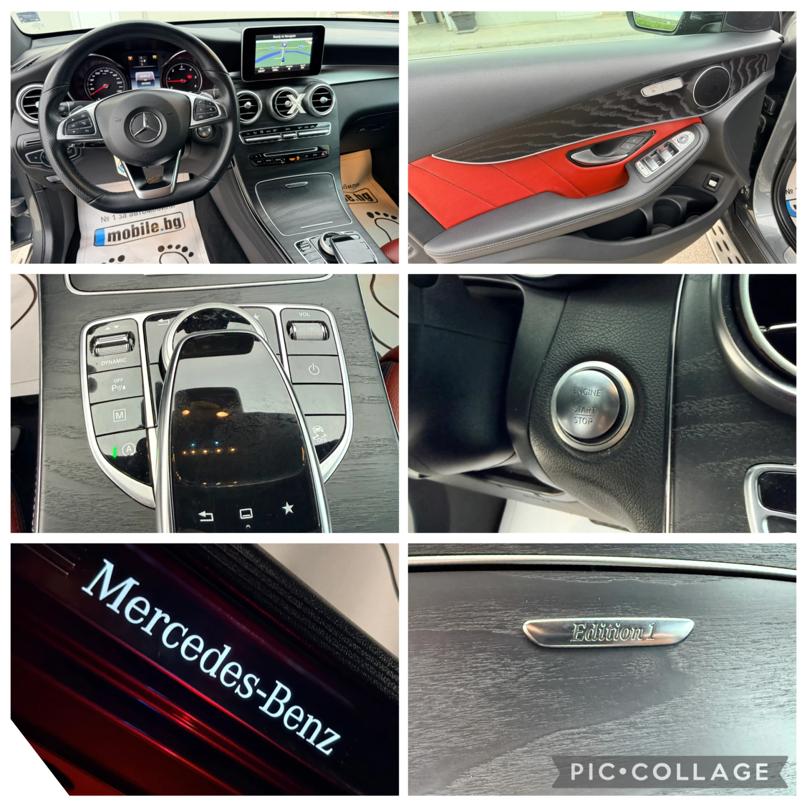 Mercedes-Benz GLC 220 COUPE/ EDITION 1 AMG/ 9G/ 4MATIC / NIGHT PACK /, снимка 17 - Автомобили и джипове - 54047381