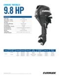 Извънбордов двигател Evinrude  9.8 HP  - изображение 4