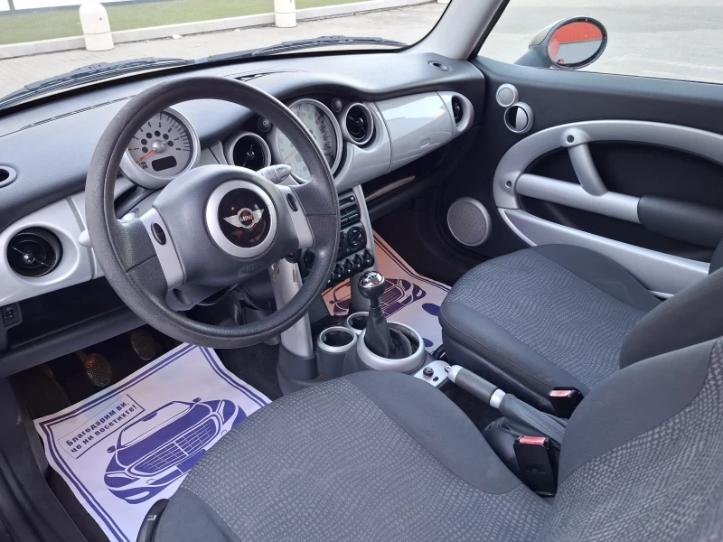 Mini Cooper 1.6 (90кс)* * * НОВ ВНОС* * * , снимка 14 - Автомобили и джипове - 48380770