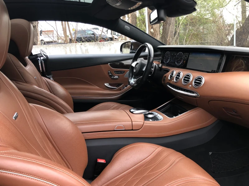 Mercedes-Benz S 63 AMG 4mat-Burmester-Head-up-Pod-Obdu-Vaku-Masaj-360kam!, снимка 10 - Автомобили и джипове - 49655446