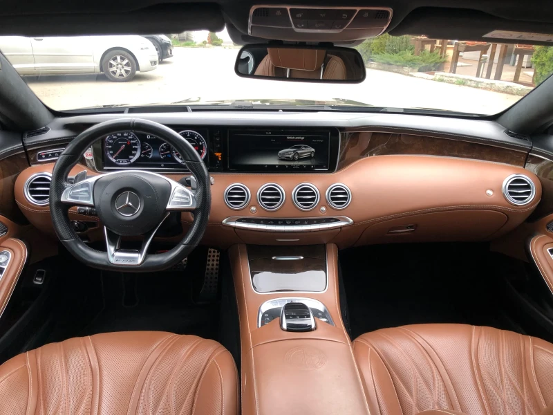 Mercedes-Benz S 63 AMG 4mat-Burmester-Head-up-Pod-Obdu-Vaku-Masaj-360kam!, снимка 7 - Автомобили и джипове - 49655446