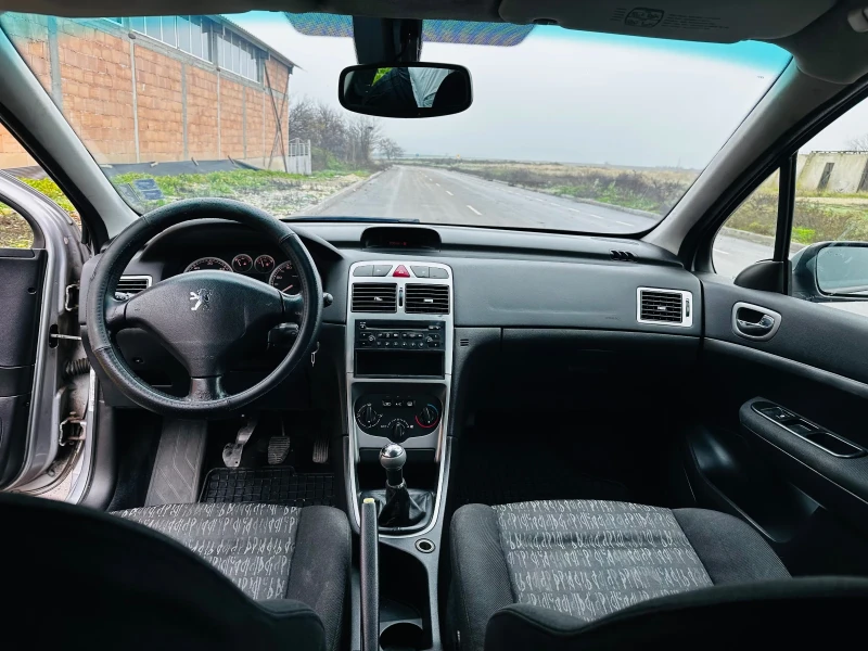Peugeot 307 2.0 HDI, снимка 8 - Автомобили и джипове - 52958267