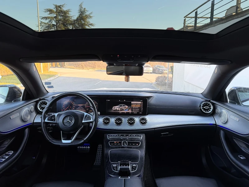 Mercedes-Benz E 220 CDI Coupe AMG Digital Head Up Панорама Silver Star, снимка 6 - Автомобили и джипове - 53169694