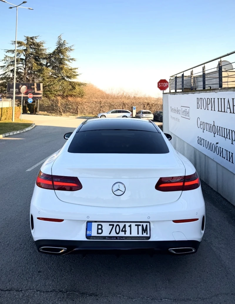 Mercedes-Benz E 220 CDI Coupe AMG Digital Head Up Панорама Silver Star, снимка 4 - Автомобили и джипове - 53169694