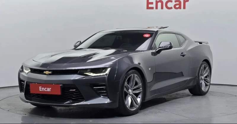 Chevrolet Camaro SS* 6.2* V8* ПОДГРЕВ* ОБДУХВАНЕ* КАМЕРА* КЕЙЛЕС* , снимка 1 - Автомобили и джипове - 53478162