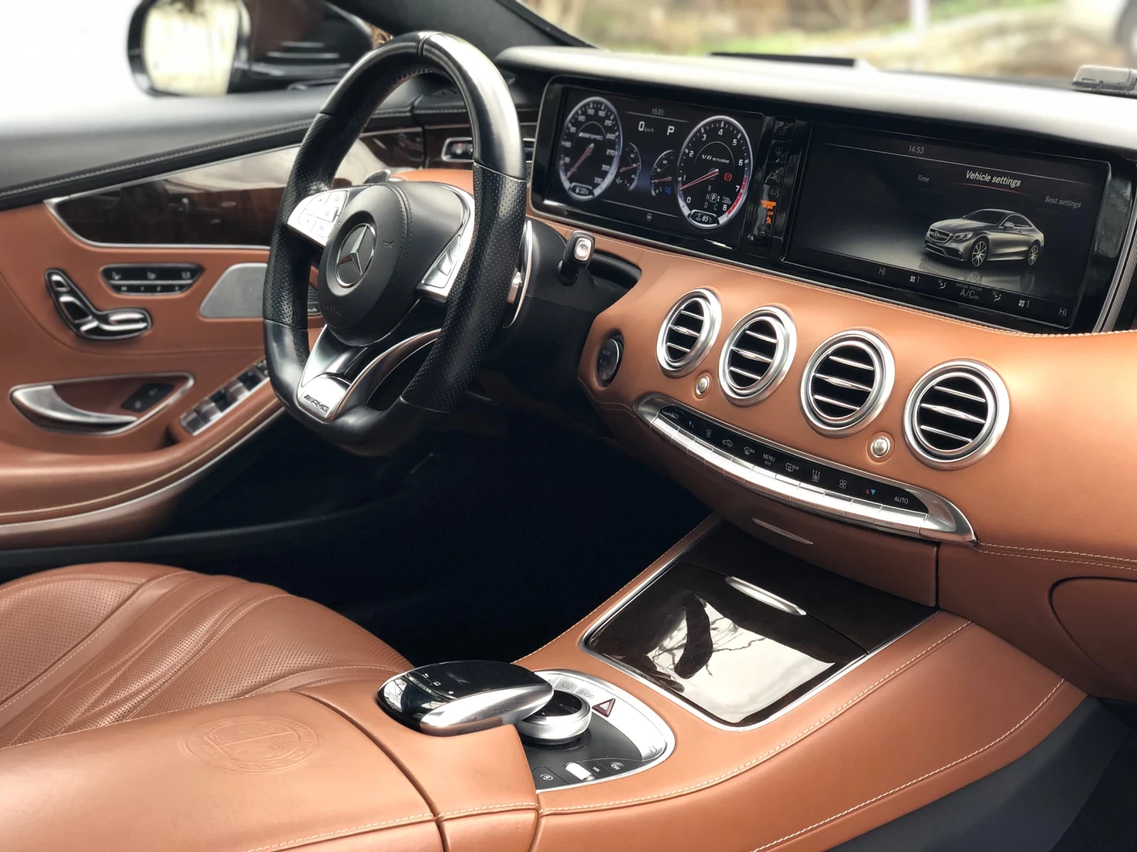 Mercedes-Benz S 63 AMG 4mat-Burmester-Head-up-Pod-Obdu-Vaku-Masaj-360kam! - изображение 9