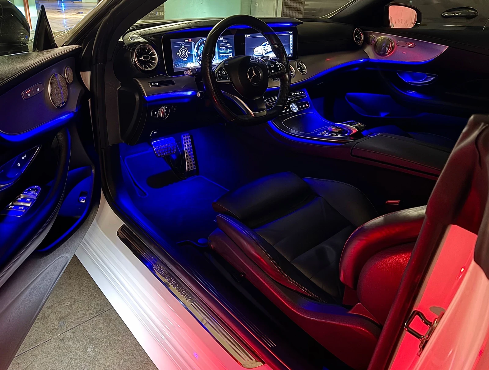 Mercedes-Benz E 220 CDI Coupe AMG Digital Head Up Панорама Silver Star - изображение 8