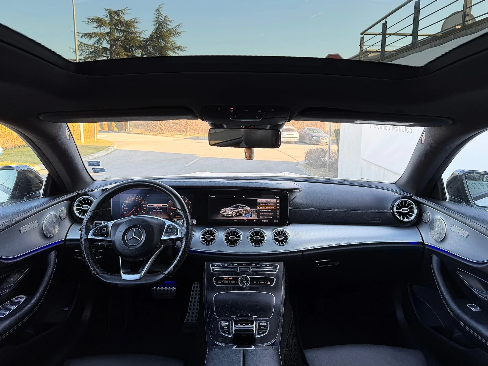 Mercedes-Benz E 220 CDI Coupe AMG Digital Head Up Панорама Silver Star - изображение 6