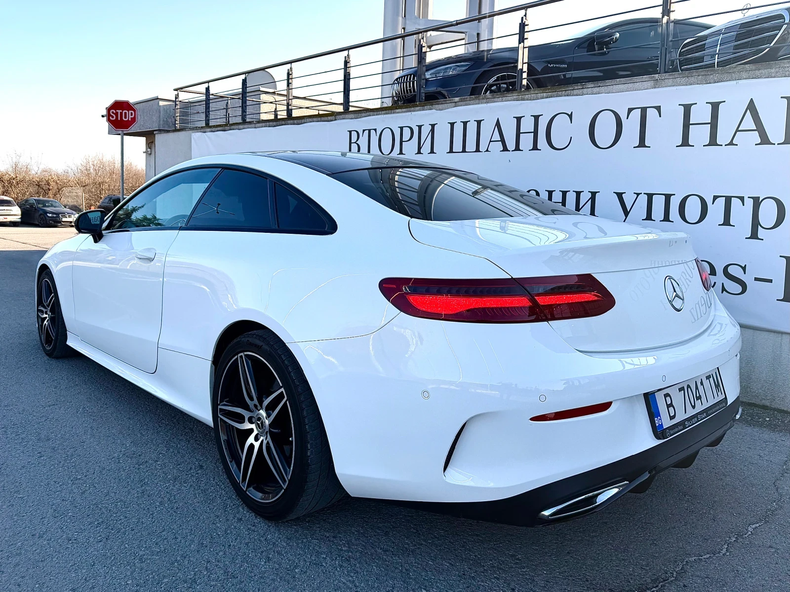 Mercedes-Benz E 220 CDI Coupe AMG Digital Head Up Панорама Silver Star - изображение 3