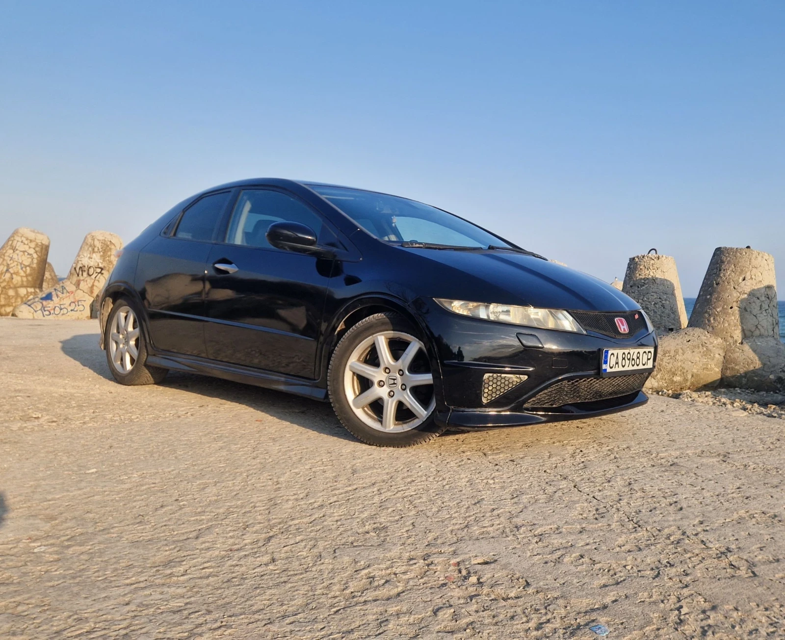 Honda Civic Honda Civic 8 2.2CTDI, снимка 4 - Автомобили и джипове - 54645133