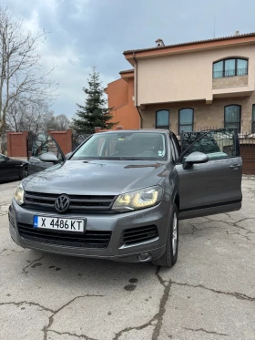 VW Touareg 3.0 TDI Bluemotion * Алкантара* Кожен салон* Пружи, снимка 15